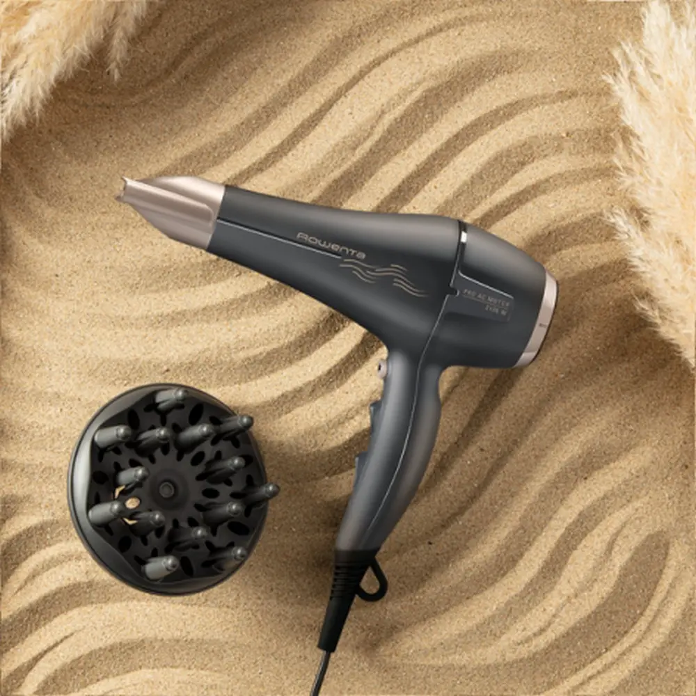 Фен Rowenta Signature Pro CV7827F0, 2100 Вт, Чёрный