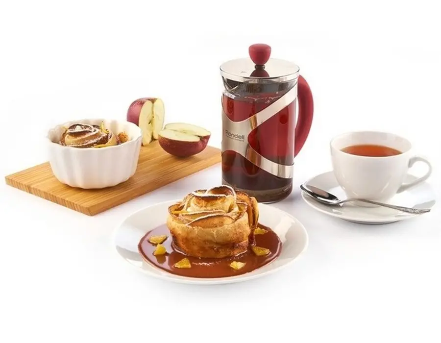 Френч-пресс Rondell RDS-935, 0,6л, Красный