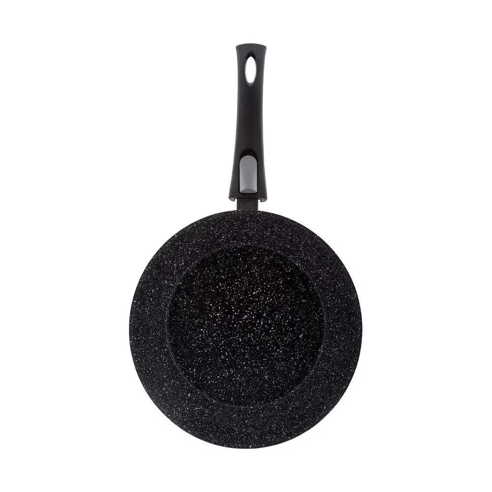 Сковорода глубокая RESTO 93040, 24см, Чёрный