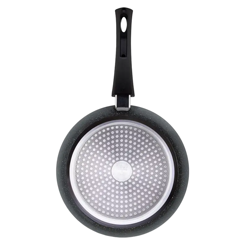 Сковорода глубокая RESTO 93040, 24см, Чёрный