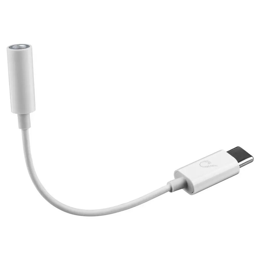 Adapter USB-C to 3.5mm Jack, Cellularline, White