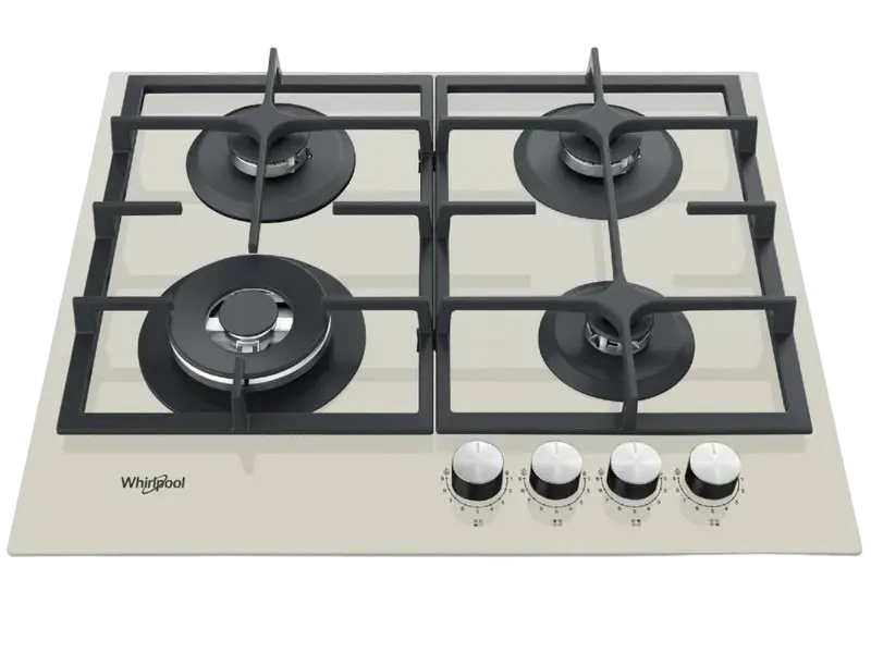Plită pe gaz Whirlpool GOFL 629/S, Argintiu