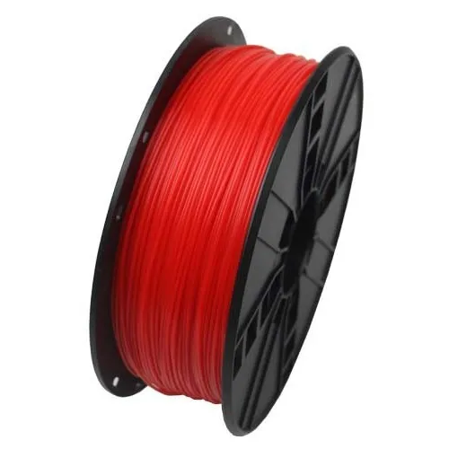 Filament pentru imprimantă 3D Gembird 3DP-PLA1.75-01-FR, PLA, Roșu Fluorescent, 1.75 mm, 1kg