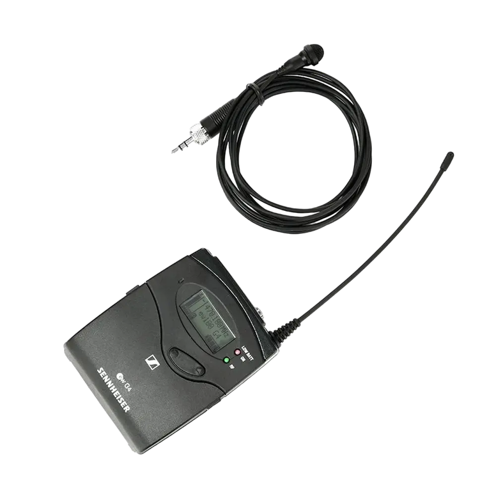 Микрофон для живого исполнения Sennheiser EW 112P G4 B, Беспроводной, Чёрный