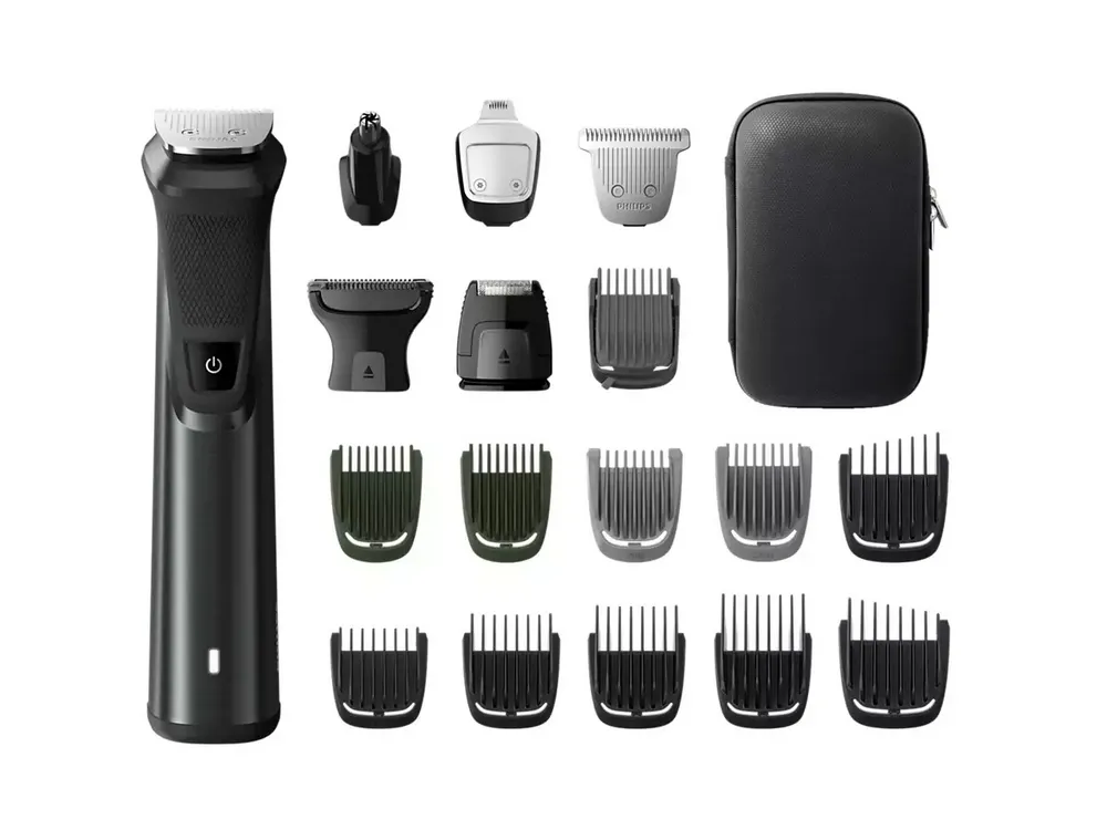 Trimmer pentru bărbați Philips Multigroom Series 7000 MG7785/20, Negru