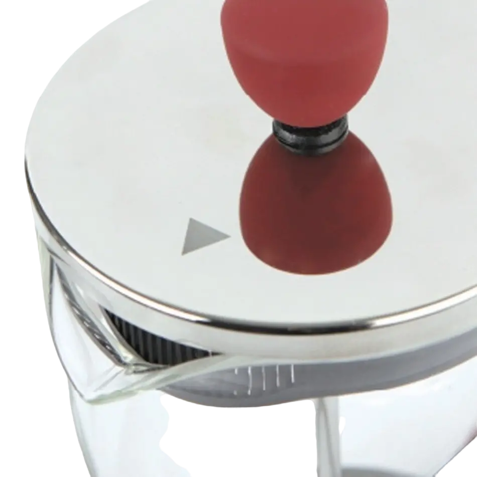 Френч-пресс Rondell RDS-935, 0,6л, Красный