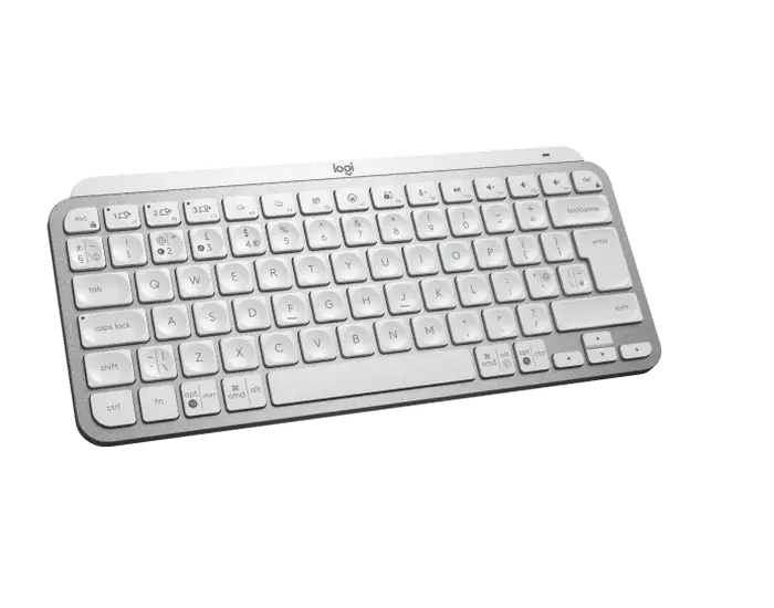 Клавиатура Logitech MX Keys Mini, Беспроводное, Бледно-серый