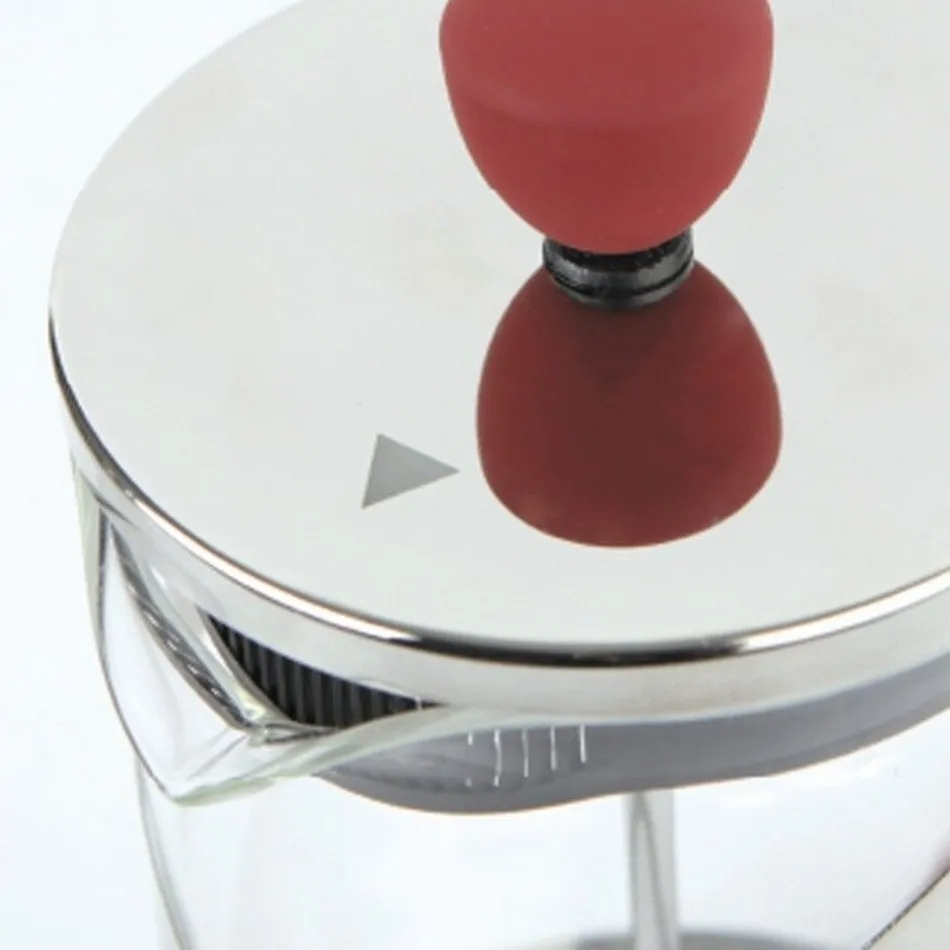 Френч-пресс Rondell RDS-935, 0,6л, Красный