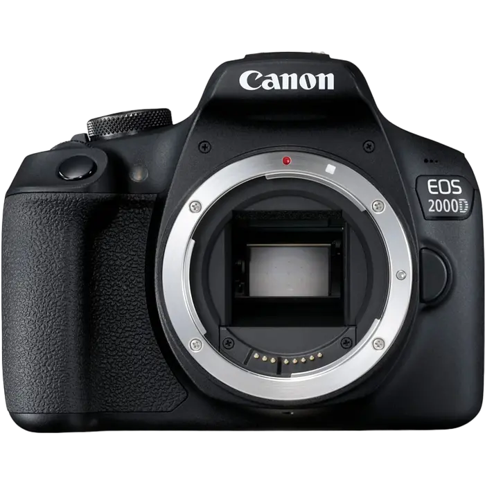 Aparat foto DSLR Canon EOS 2000D + EF-S 18-55 IS II, Negru