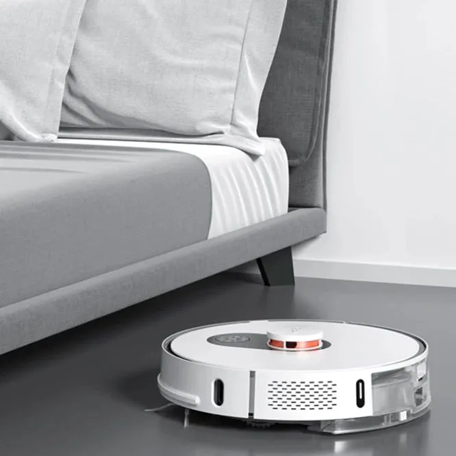 Aspirator Robot Xiaomi Roidmi EVE Plus with Smart Base, Alb