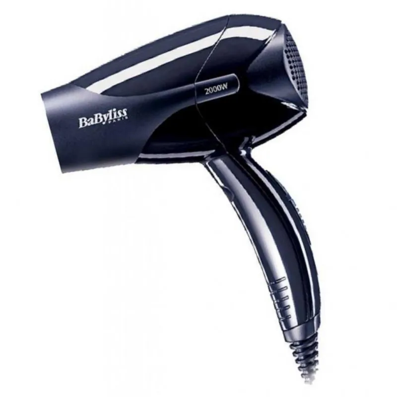 Компактный фен BaByliss D212E, 2000 Вт, Чёрный