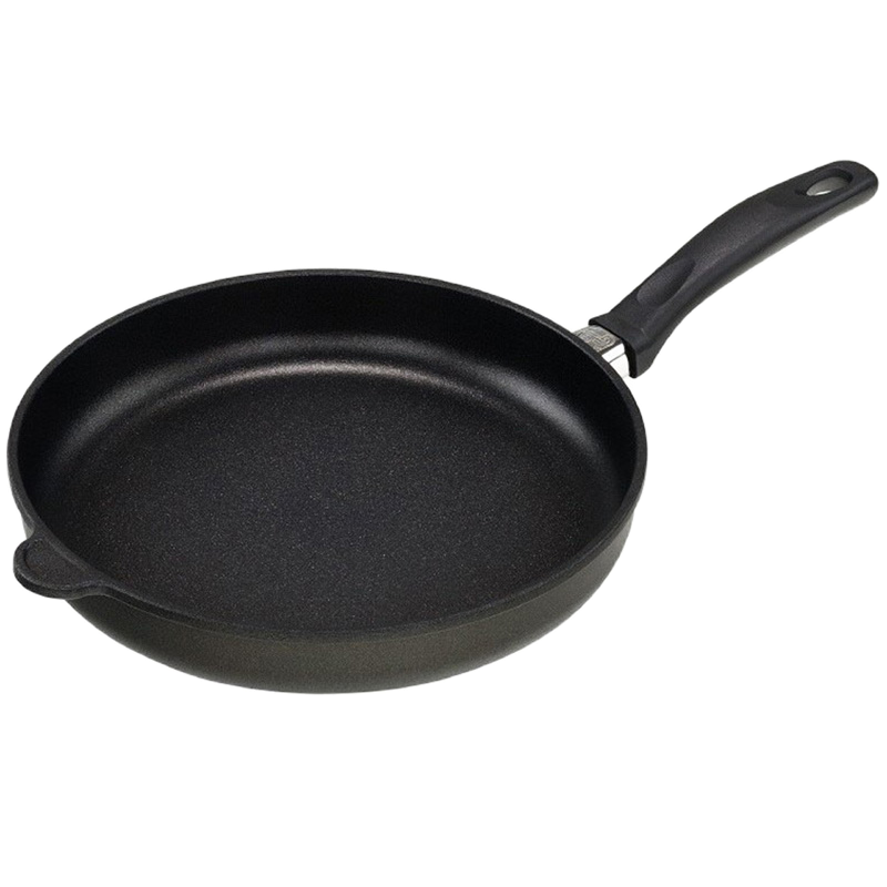 Сковорода AMT Gastroguss I-524L-E-Z2, 24см, Чёрный