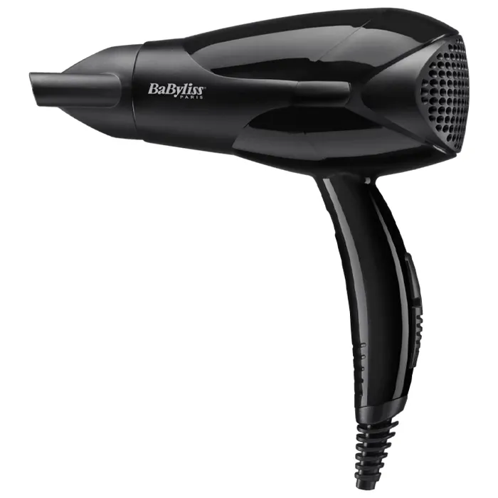 Компактный фен BaByliss D212E, 2000 Вт, Чёрный