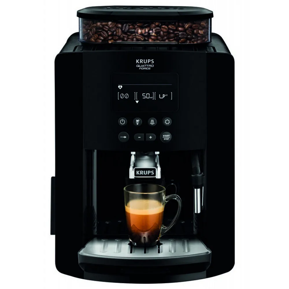 Кофемашина KRUPS Arabica EA817010, Чёрный
