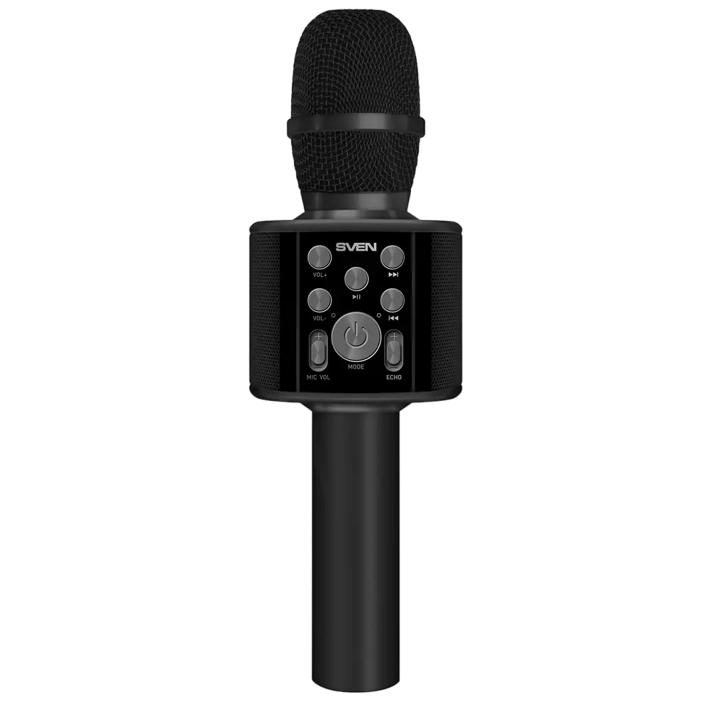 Microfon Karaoke SVEN MK-960, Fără fir, Negru