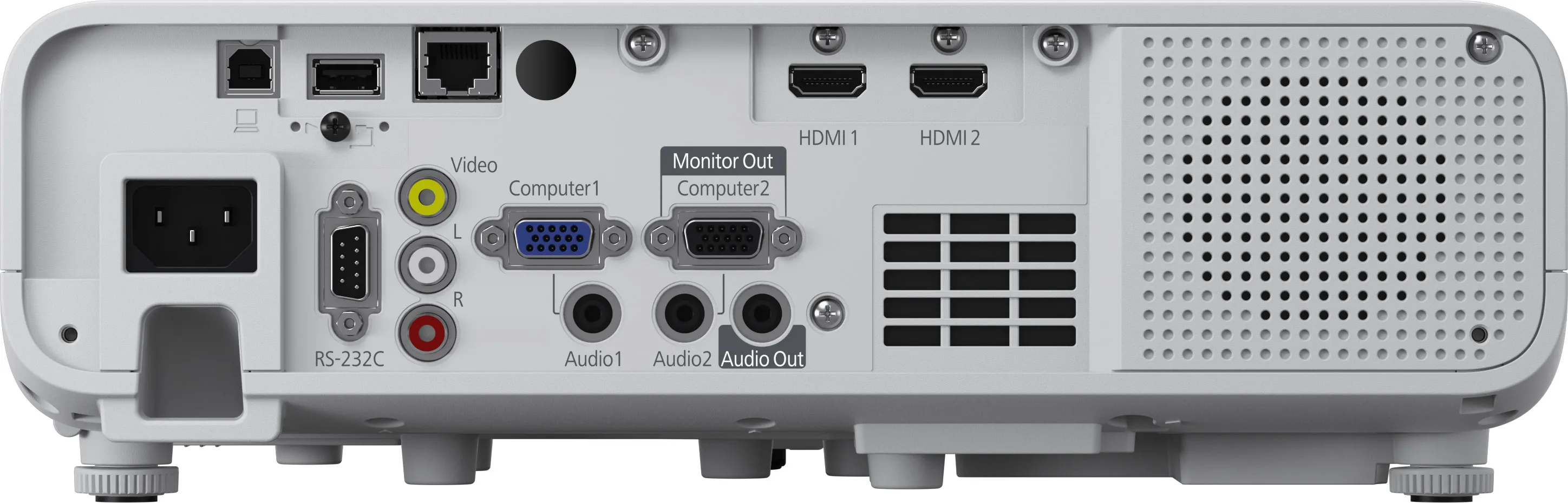 LCD Proiector Epson EB-L250F, 4500ANSI Lumens, FullHD (1920 x 1080), Alb