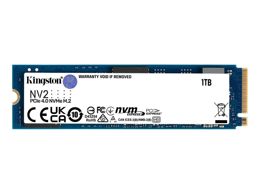 Накопитель SSD Kingston NV2, 1000Гб, SNV2S/1000G