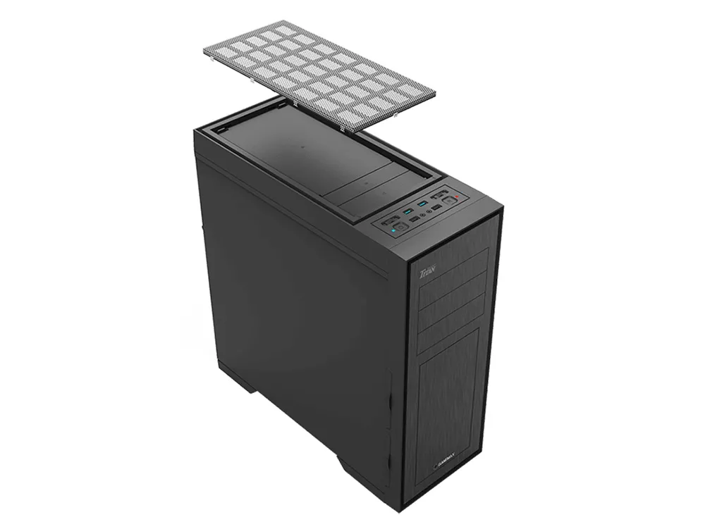 Carcasă PC Gamemax Titan Silent, , ATX, Negru