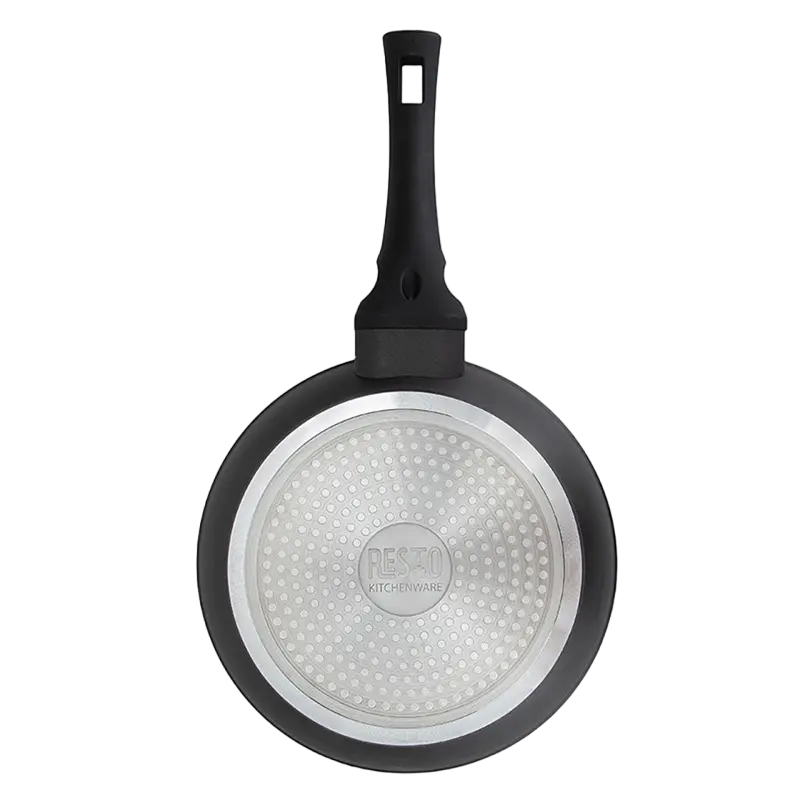 Tigaie RESTO 93325, 24cm, Negru