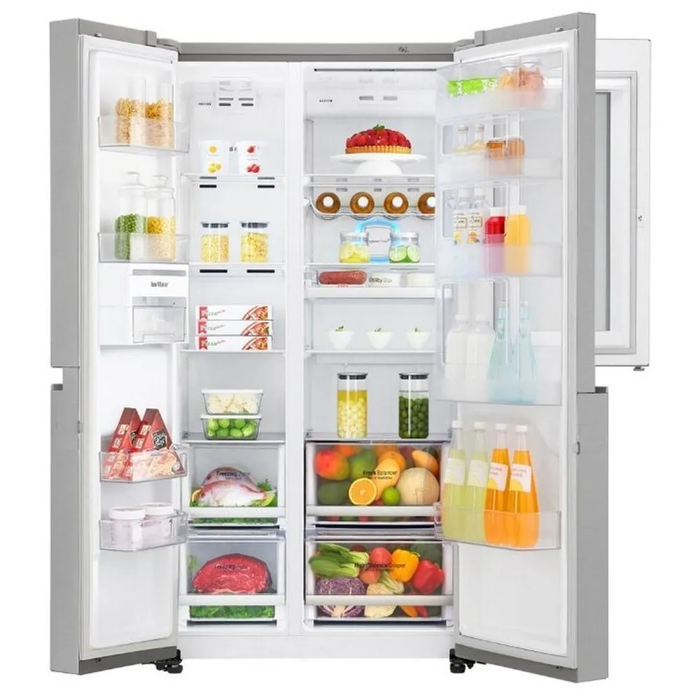 Frigider LG GC-Q247CADC, Argintiu