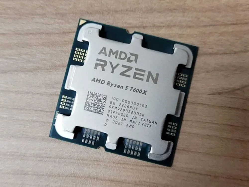 CPU AMD Ryzen 5 7600X  (4.7-5.3GHz, 6C/12T, L2 6MB, L3 32MB, 5nm, 105W), Socket AM5, Tray