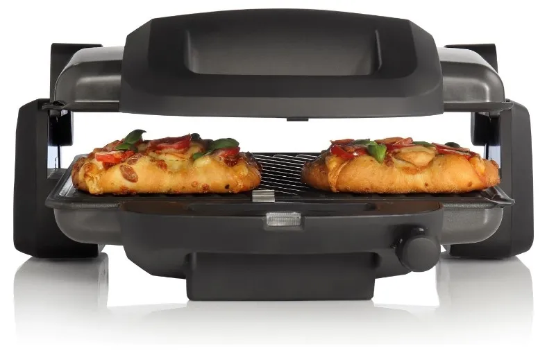 Электрический Гриль Gorenje CONTACT GRILL KR1800SM, 1800Вт, Чёрный