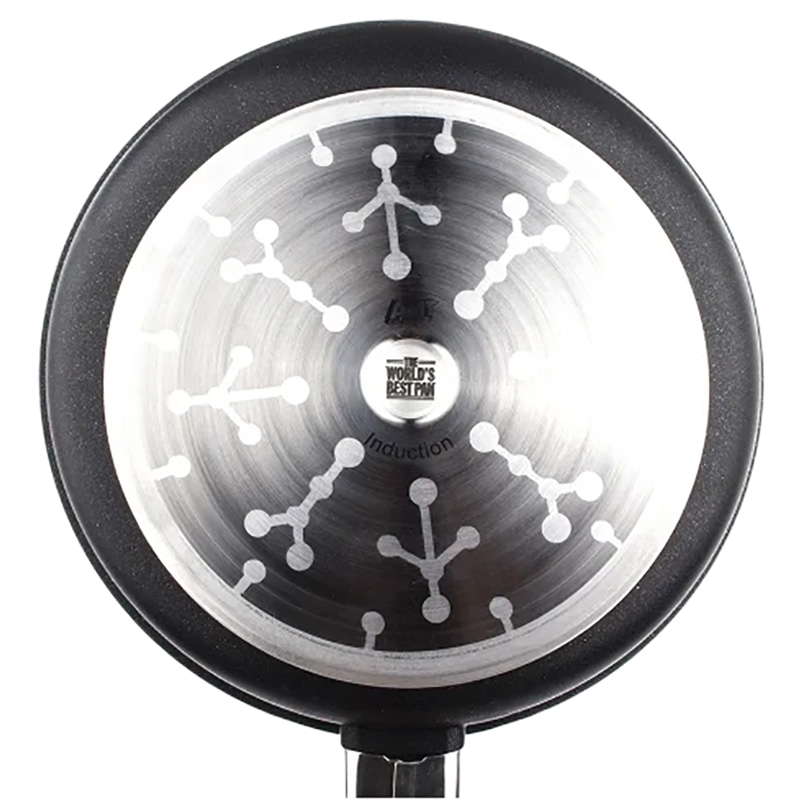 Сковорода AMT Gastroguss I-720-E, 1,3л, 20см, Чёрный