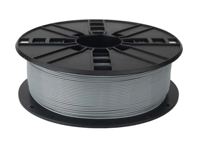 Filament pentru imprimantă 3D Gembird 3DP-PLA1.75-01-GR, PLA, Gri, 1.75 mm, 1 kg
