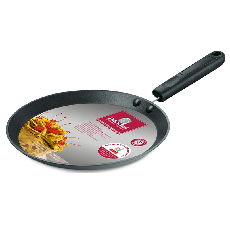 Блинная сковорода Rondell RDA-274, 22см, Чёрный