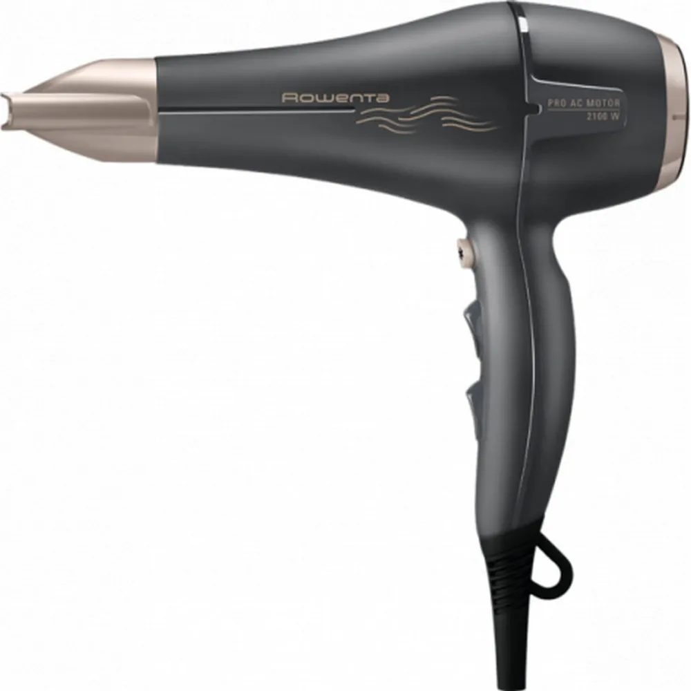 Фен Rowenta Signature Pro CV7827F0, 2100 Вт, Чёрный