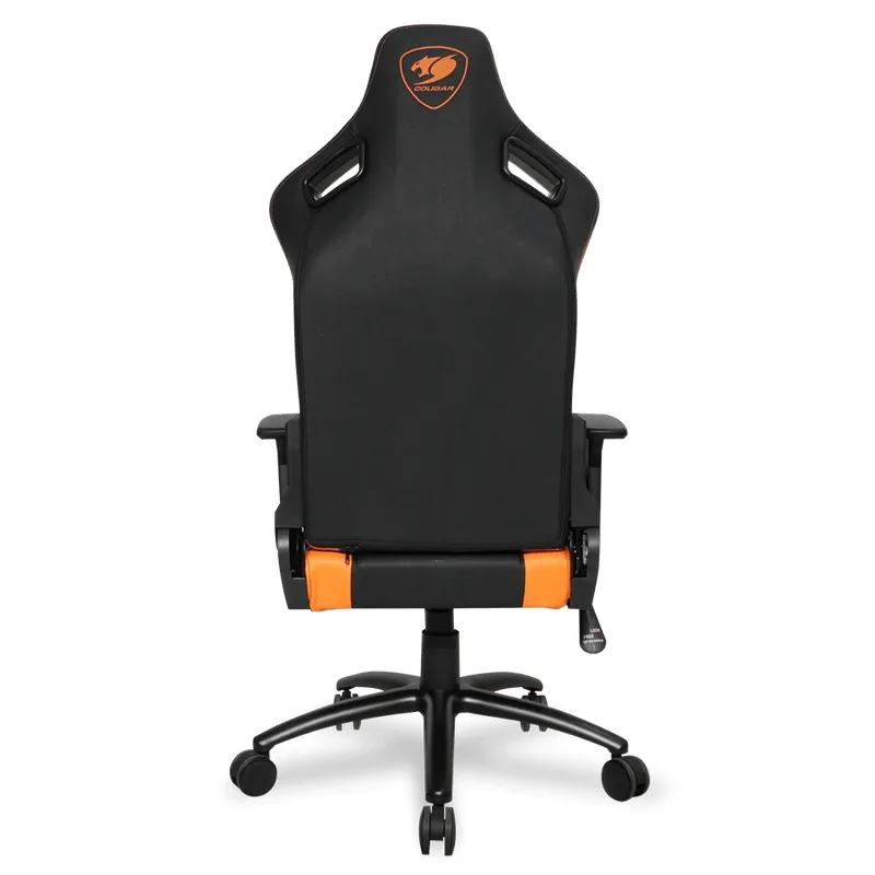 Scaun Gaming Cougar Explore S, PVC Piele, Negru/Portocaliu