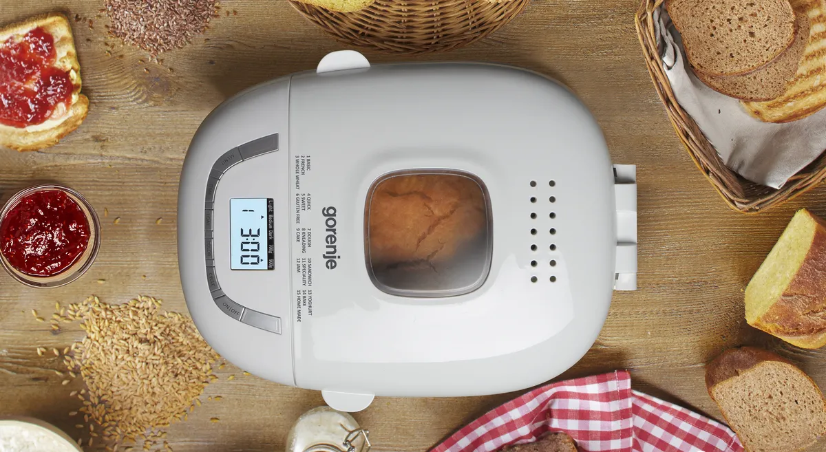 Mașină de pâine Gorenje BM910WII, Alb
