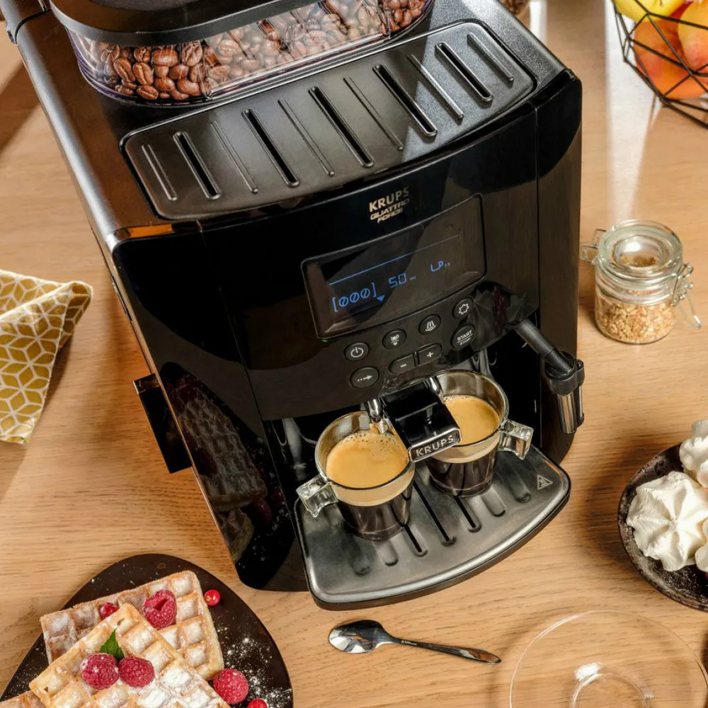 Кофемашина KRUPS Arabica EA817010, Чёрный