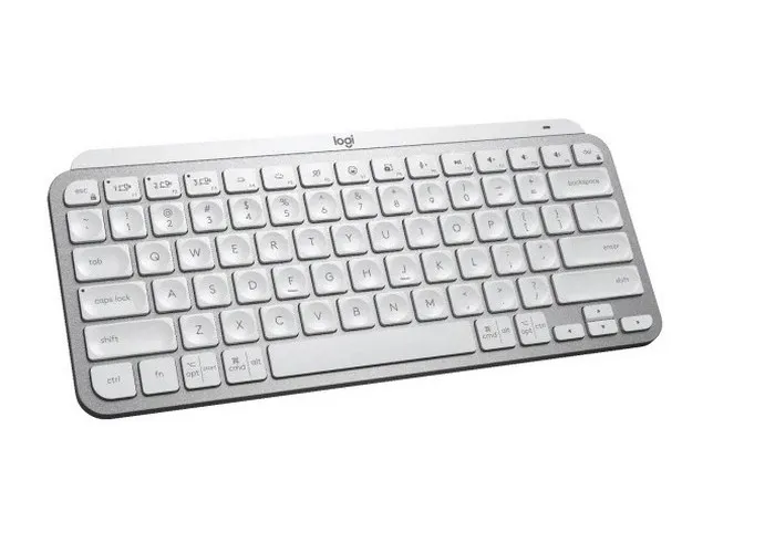 Клавиатура Logitech MX Keys Mini, Беспроводное, Бледно-серый