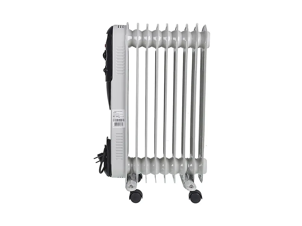 Radiator de ulei Eurolux ОМПТ-9Н, 2000W, Alb
