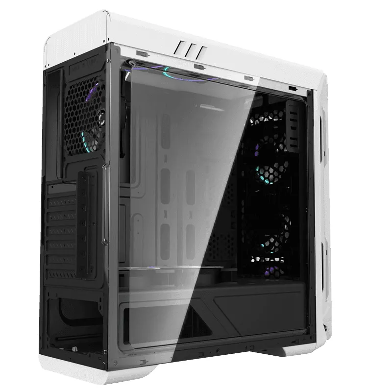 Carcasă PC Gamemax Optical, Midi-Tower, ATX, Alb