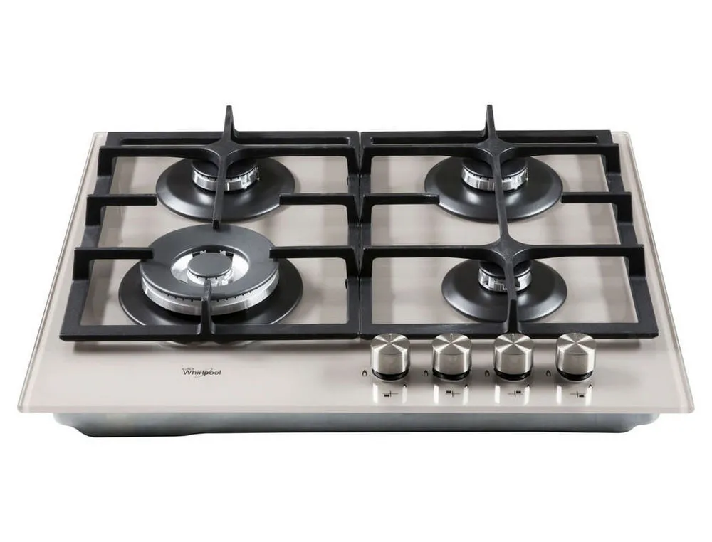 Plită pe gaz Whirlpool GOFL 629/S, Argintiu
