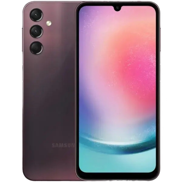 Telefon mobil Samsung Galaxy A24, 6GB/128GB, Dark Red