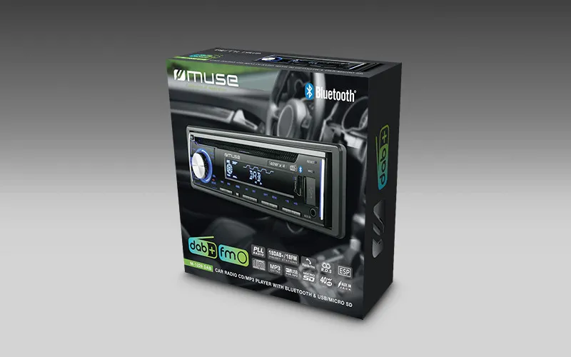 Difuzor MUSE M-1229 DAB, Negru