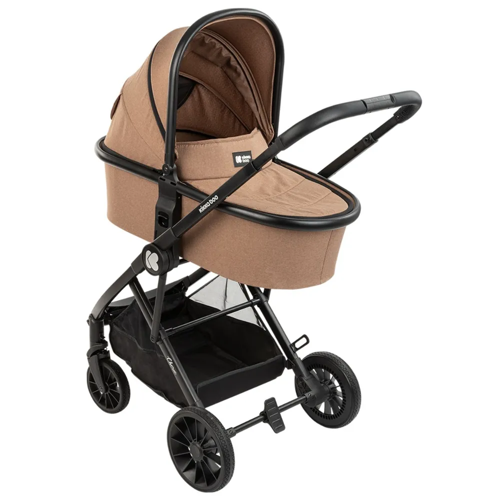 Cărucior 3-în-1 Kikka Boo Cherie, Bej