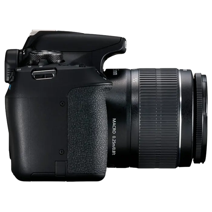 Aparat foto DSLR Canon EOS 2000D + EF-S 18-55 IS II, Negru