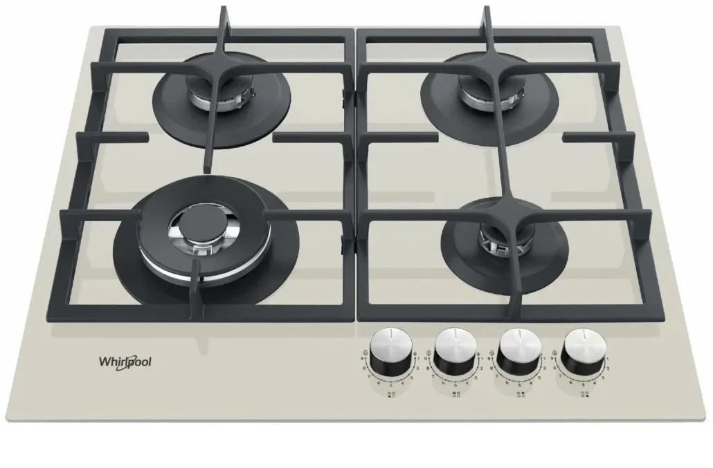 Plită pe gaz Whirlpool GOFL 629/S, Argintiu