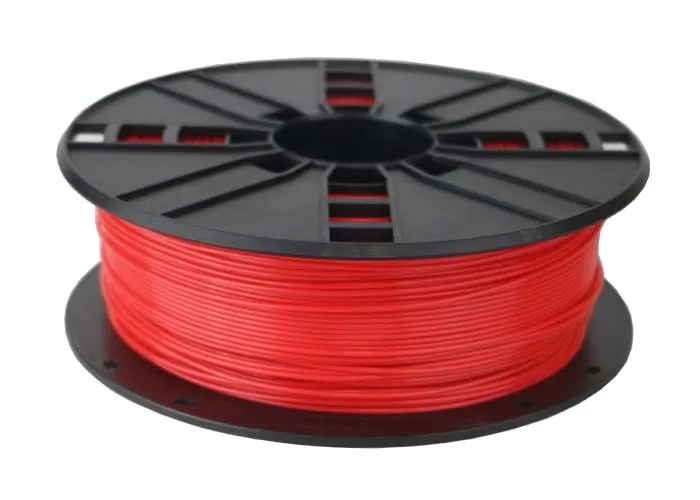Filament pentru imprimantă 3D Gembird 3DP-PLA1.75GE-01-R, PLA, Roșu , 1.75 mm, 0,2 kg