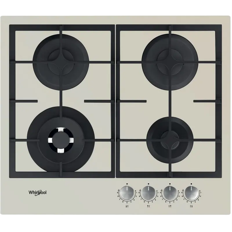 Plită pe gaz Whirlpool GOFL 629/S, Argintiu