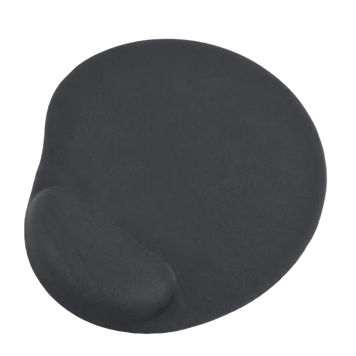 Mouse Pad Gembird MP-GEL-BK, 240mm x 220mm, Negru