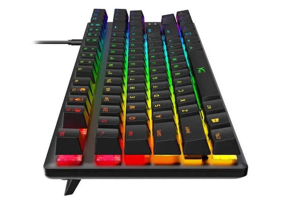 Клавиатура HyperX Alloy Origins Core, Проводное, Чёрный