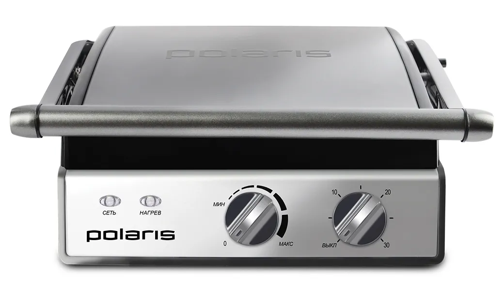 Grătar electric Polaris PGP0903, 2000W, Argintiu