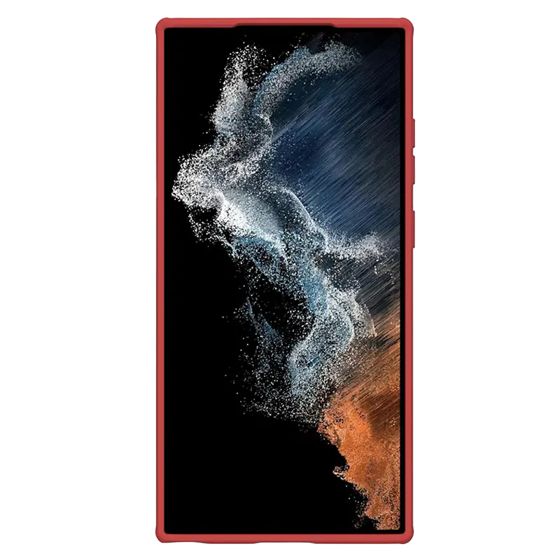 Husă Nillkin Galaxy S23 Ultra - Frosted Pro, Roșu