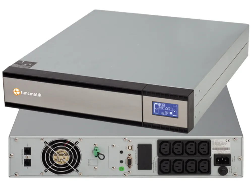 Sursă de alimentare neîntreruptibilă Tuncmatik Newtech PRO Rack Mount, Online, 3000VA, Montare pe rafturi