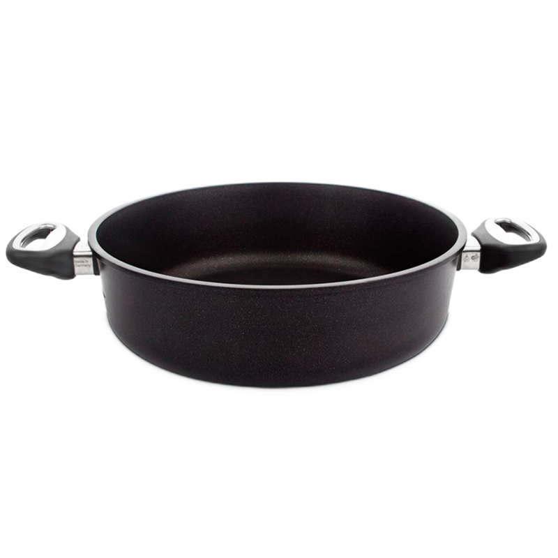 Сотейник AMT Gastroguss AMT-828-E-Z500-L, 4,3л, 28см, Чёрный